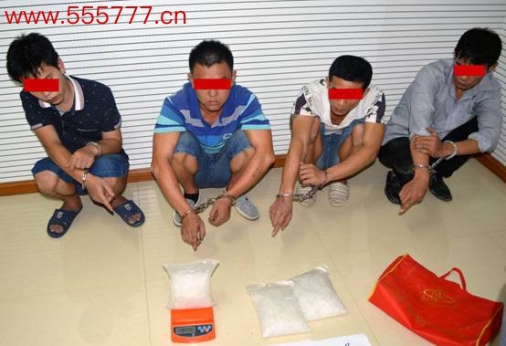 广西钦州市边防支队破获特大毒品案缴获冰毒3公斤